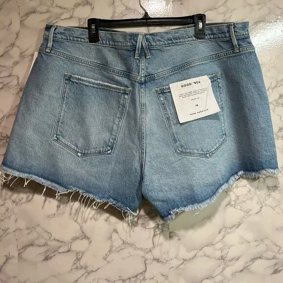 Good American Good 90's Shorts Size 18