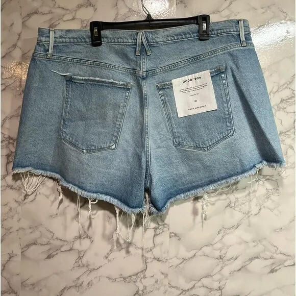 Good American Good 90's Shorts Size 18