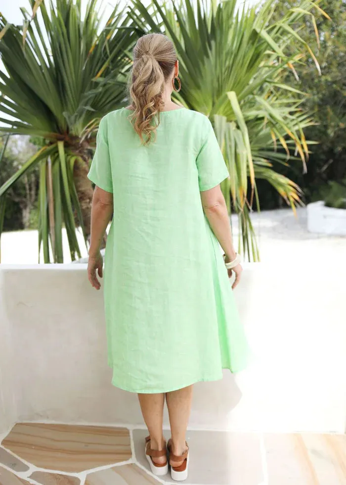 Goondiwindi Cotton | Relaxed Dress Apple