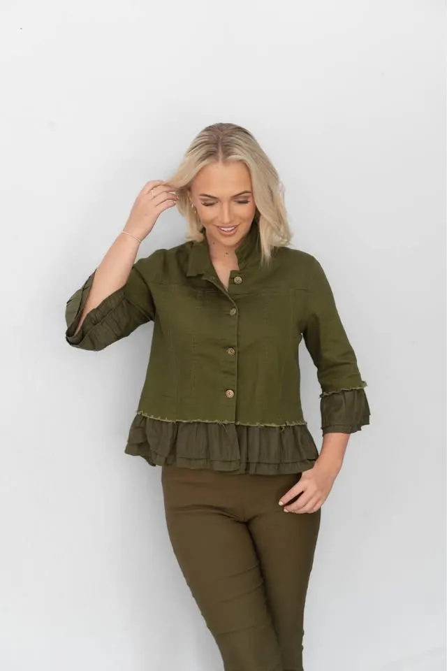 GRACIE  JACKET KHAKI