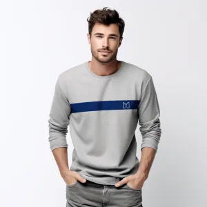 Grey single paneled tee shirt