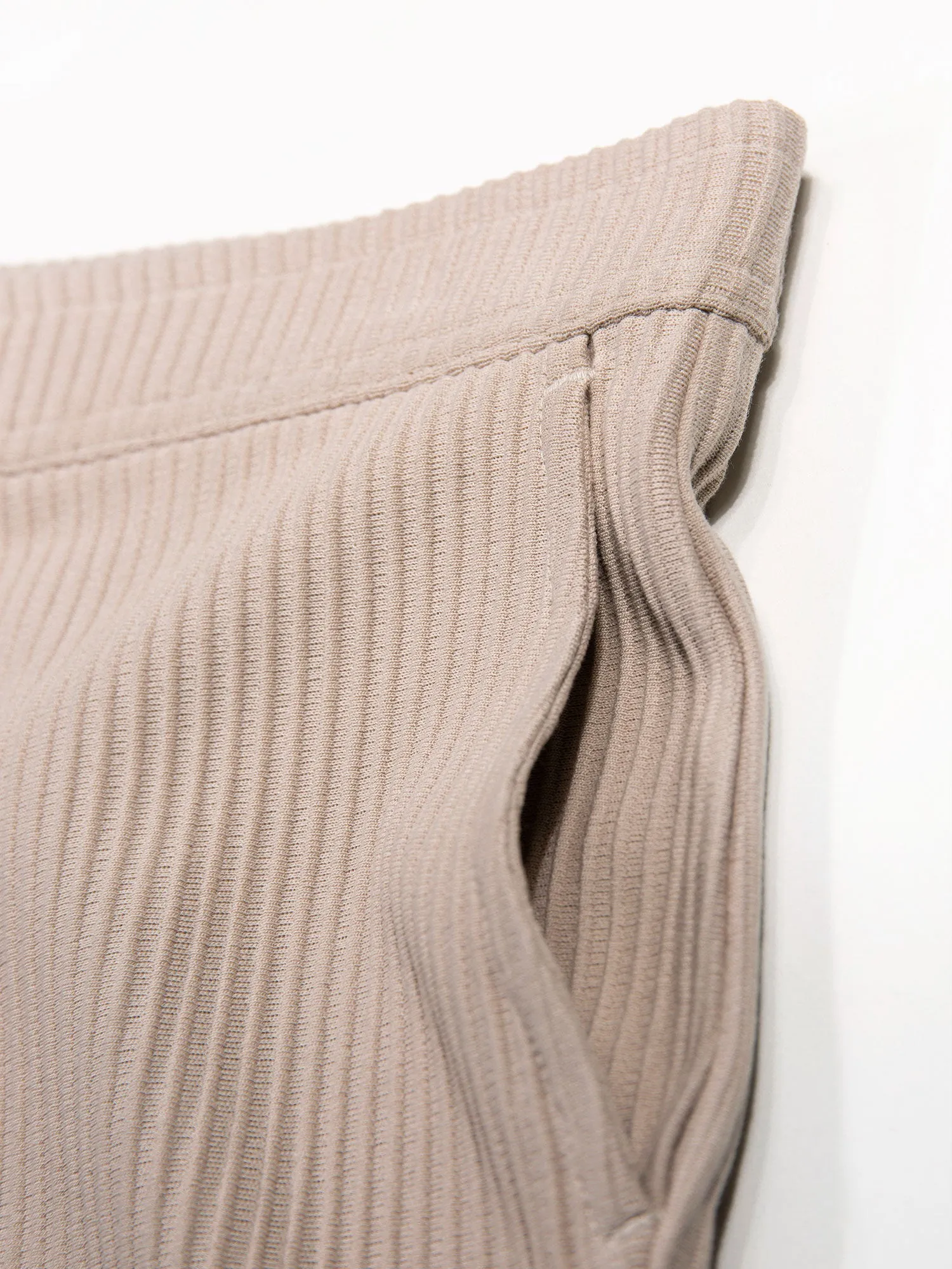GWITHIAN RIBBED TEXTURED SHORT SET