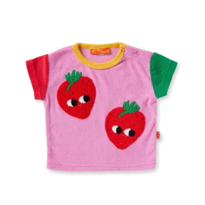 HALCYON NIGHTS STRAWBERRY TERRY T-SHIRT