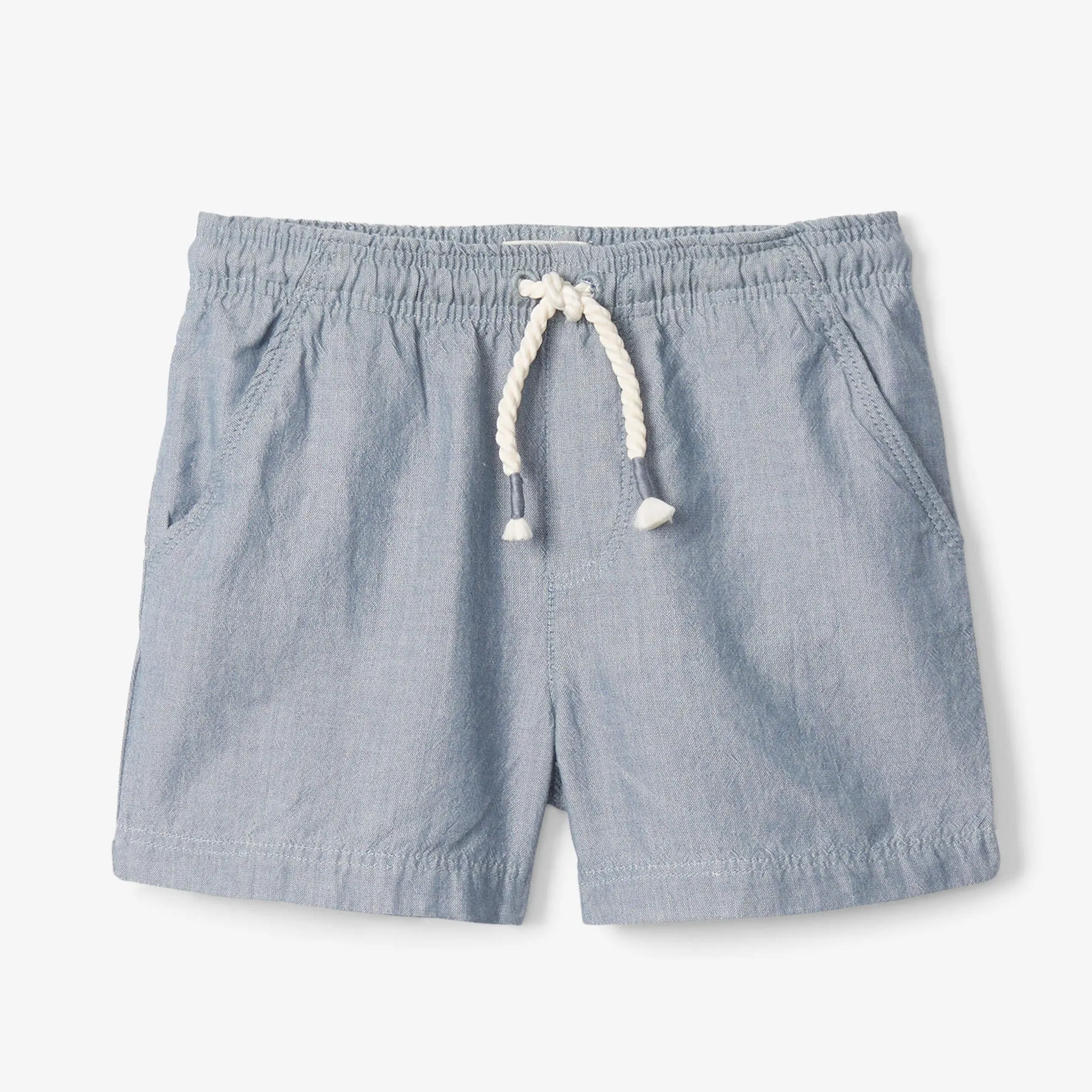 Hatley Pull On Shorts - Chambray