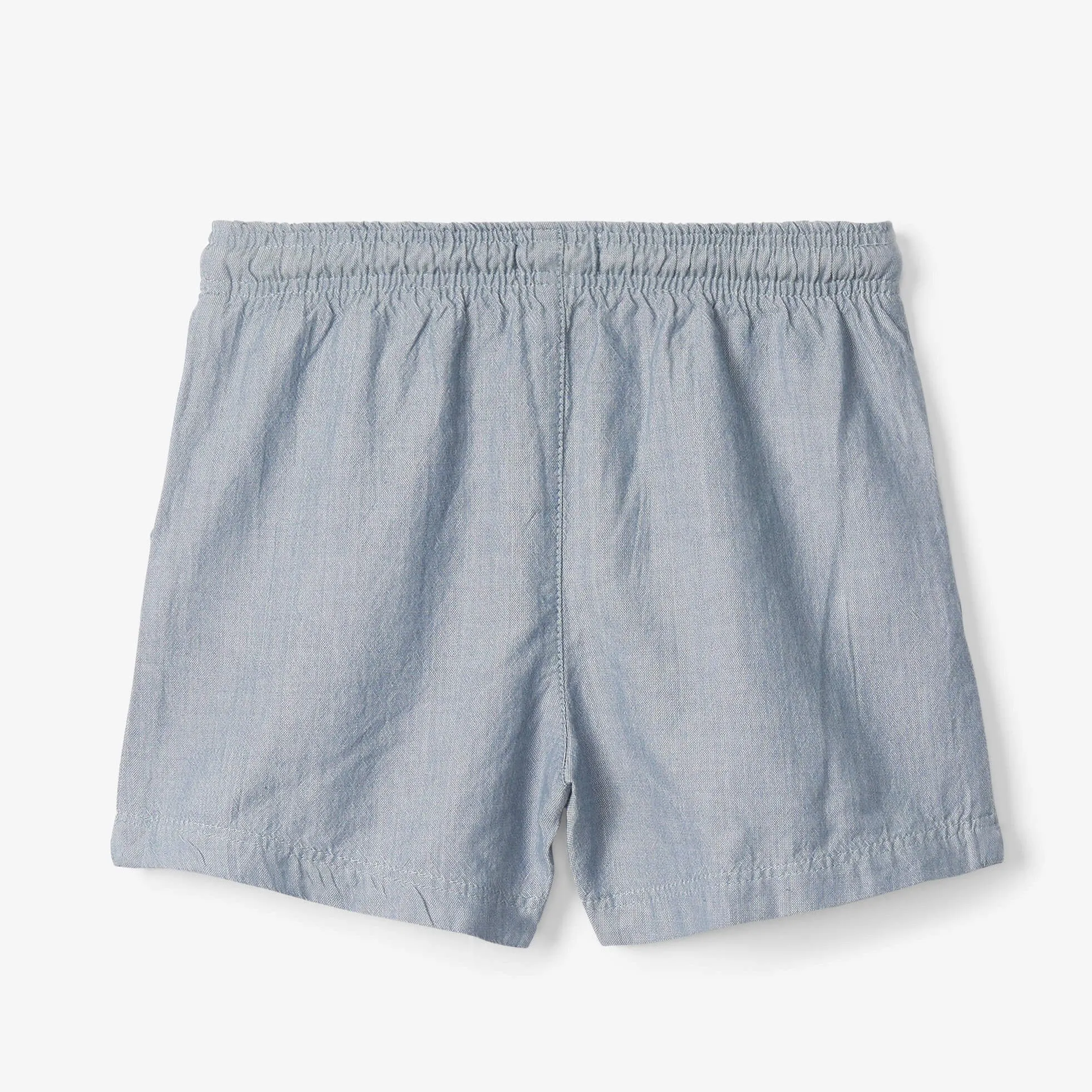 Hatley Pull On Shorts - Chambray