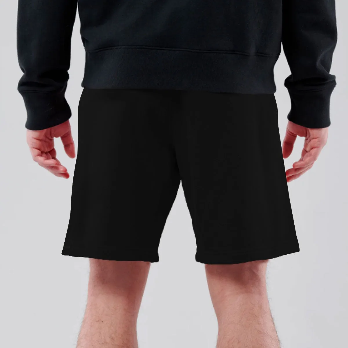 HG Signature Emb Two Quarter Summer Shorts - Black