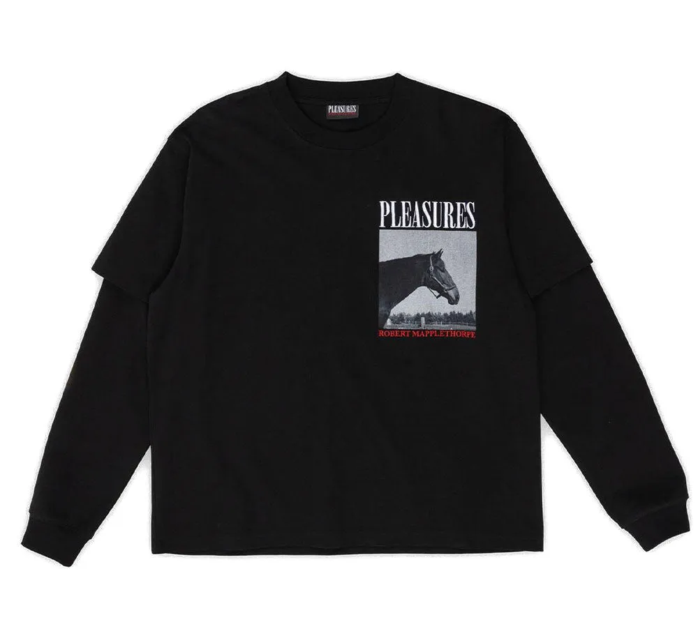 HORSES LAYERED LONG SLEEVE