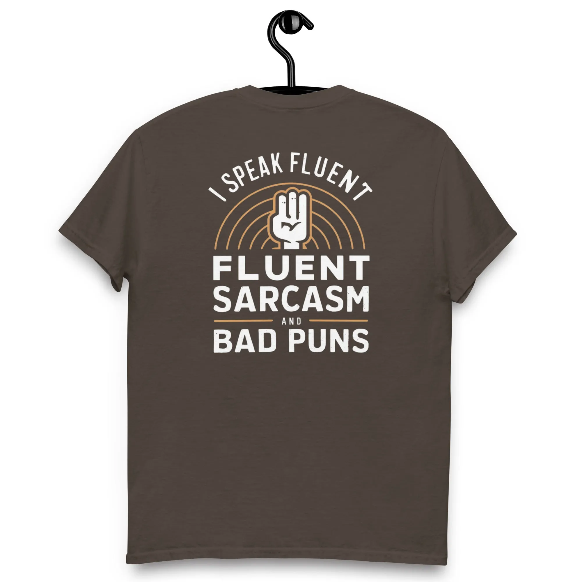 I SPEAK FLUENT SARCASM T-SHIRT FUNNY MEN'S SHIRTS