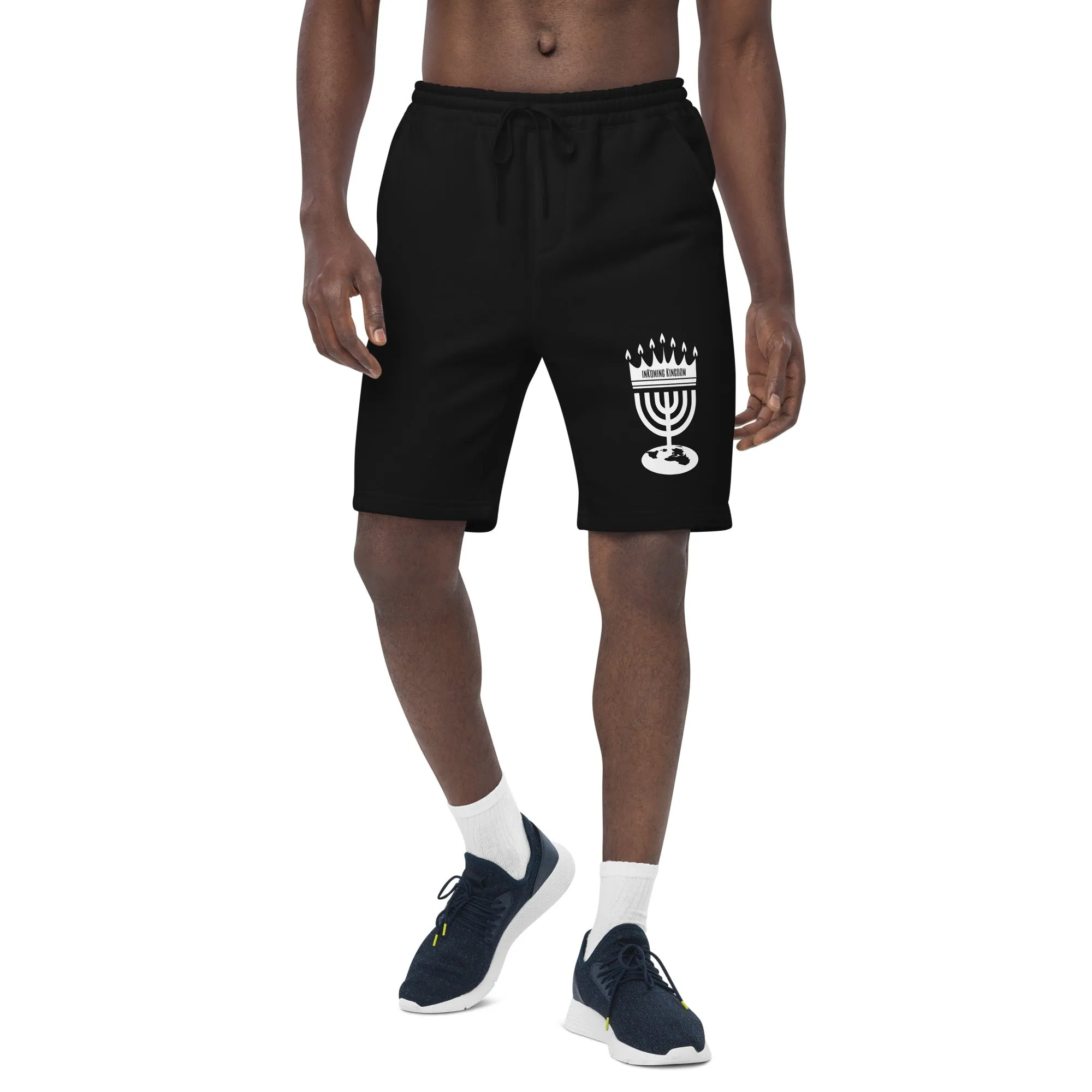 inKoming Kingdom Menorah Logo |  Fleece Shorts