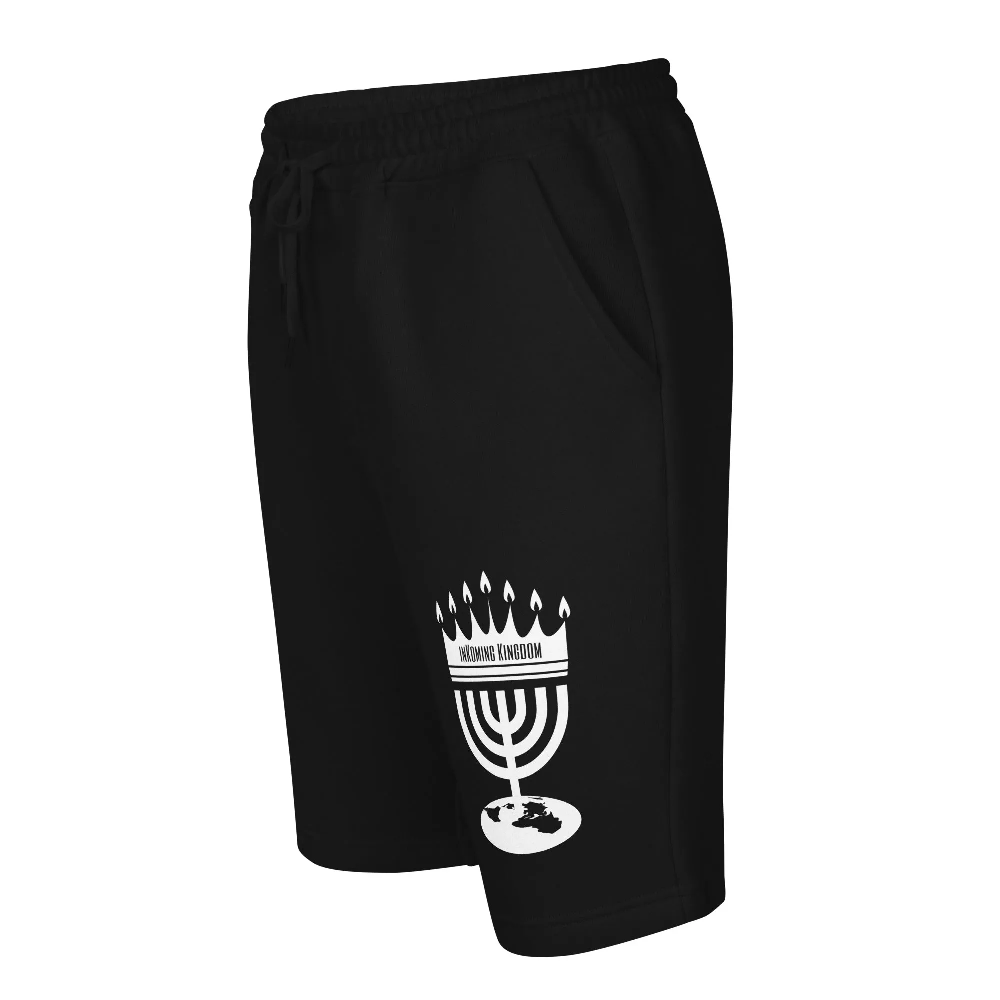 inKoming Kingdom Menorah Logo |  Fleece Shorts