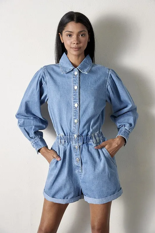 Insane Gene VINTAGE SHORT ROMPER