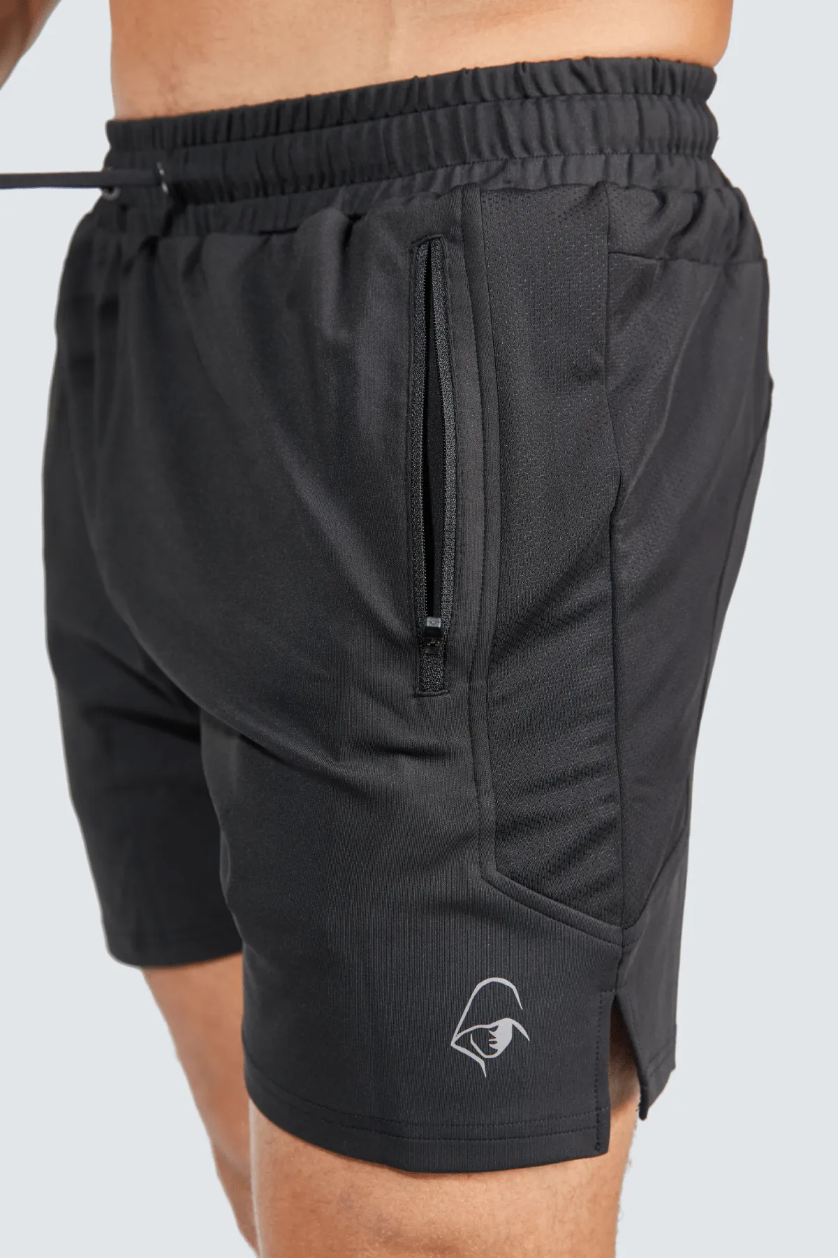 Intrepid Athlete Inside Track Short - Black