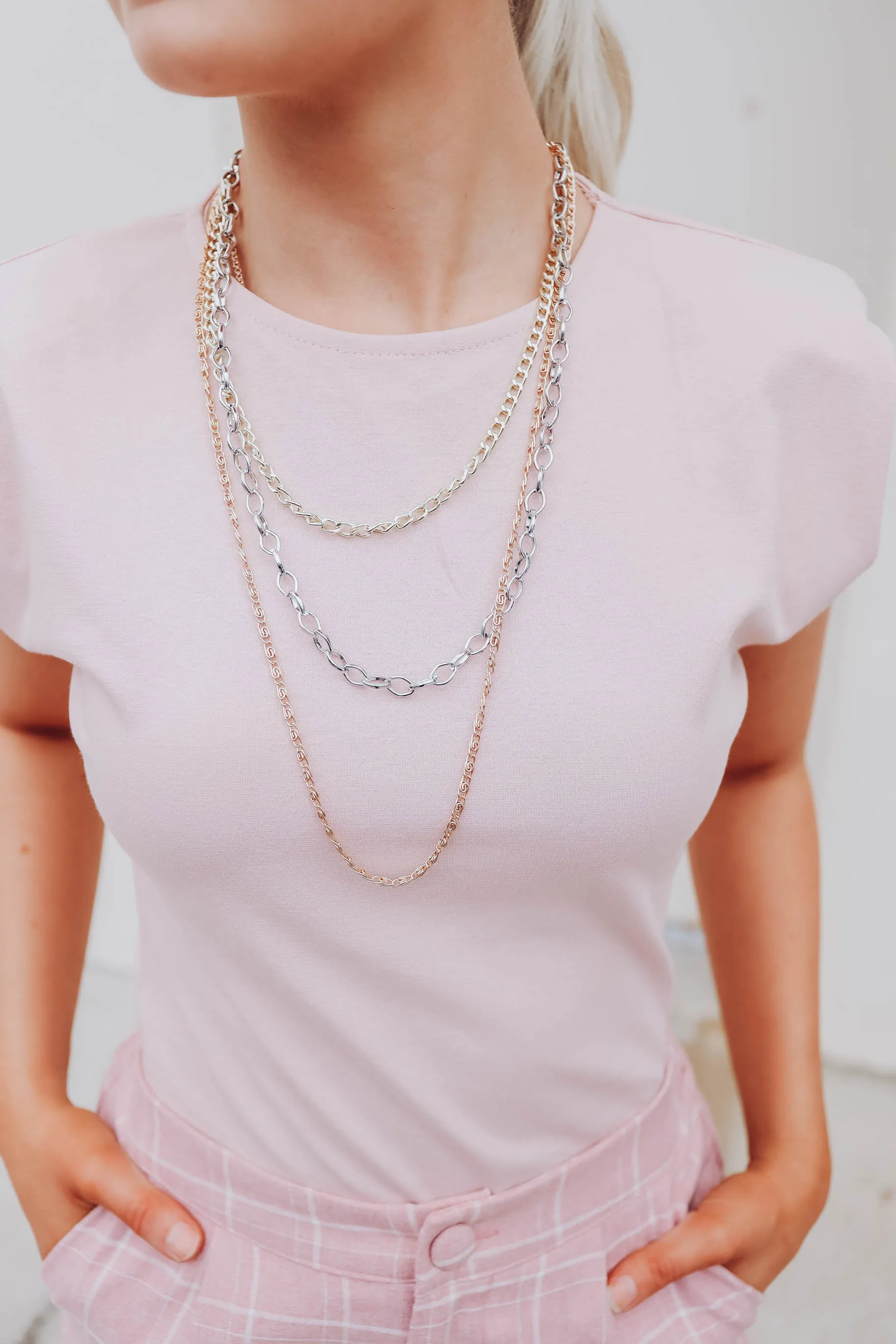 Jacey Multi Layered Necklace