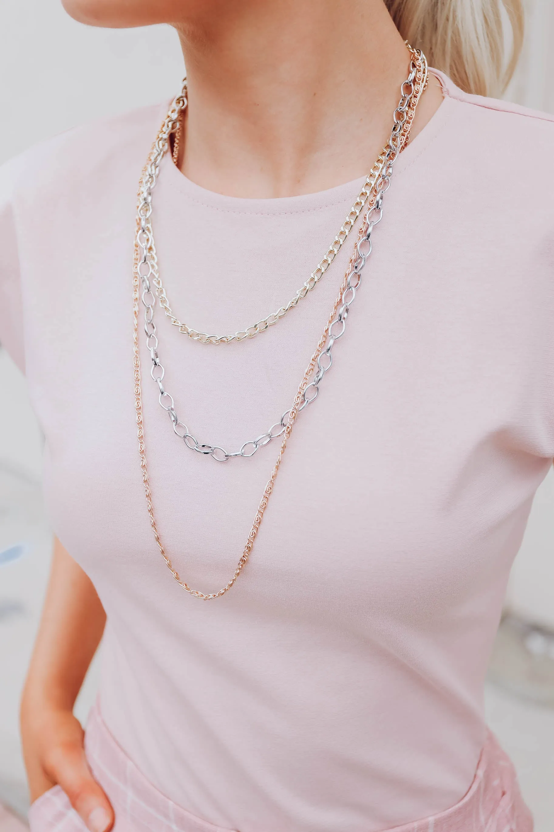 Jacey Multi Layered Necklace