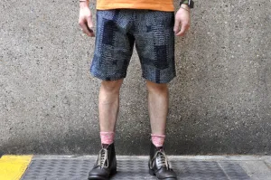 Japan Blue Indigo Dyed Heavyweight "Starry" Sashiko Shorts