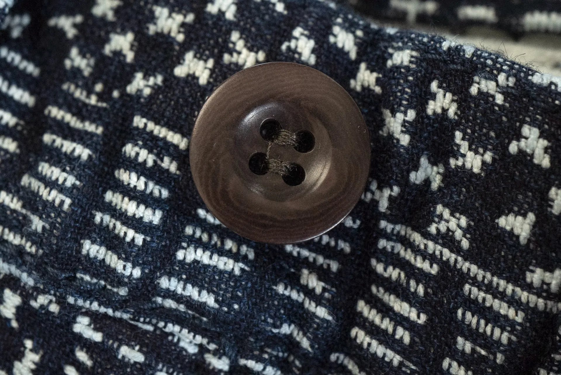 Japan Blue Indigo Dyed Heavyweight "Starry" Sashiko Shorts