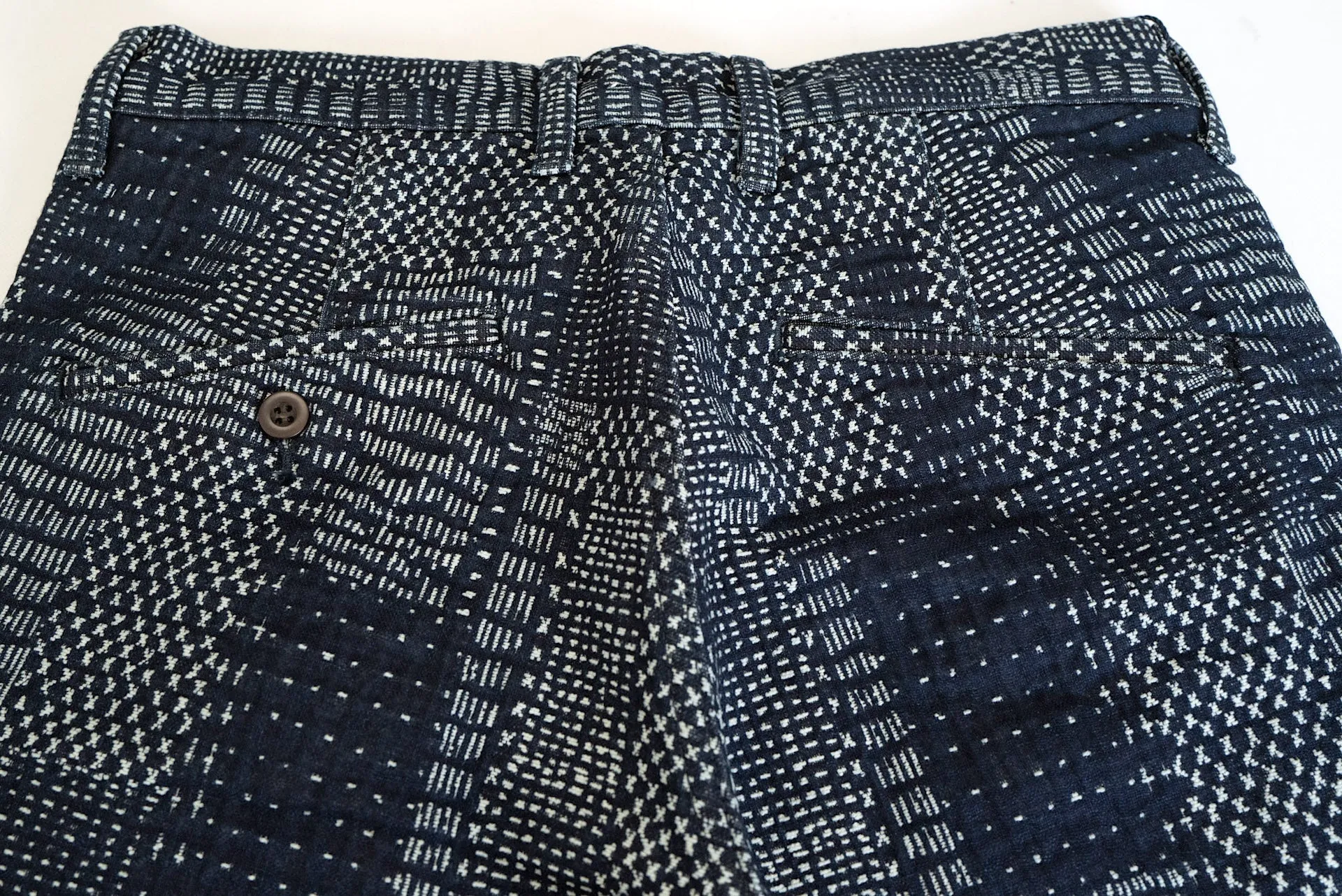 Japan Blue Indigo Dyed Heavyweight "Starry" Sashiko Shorts