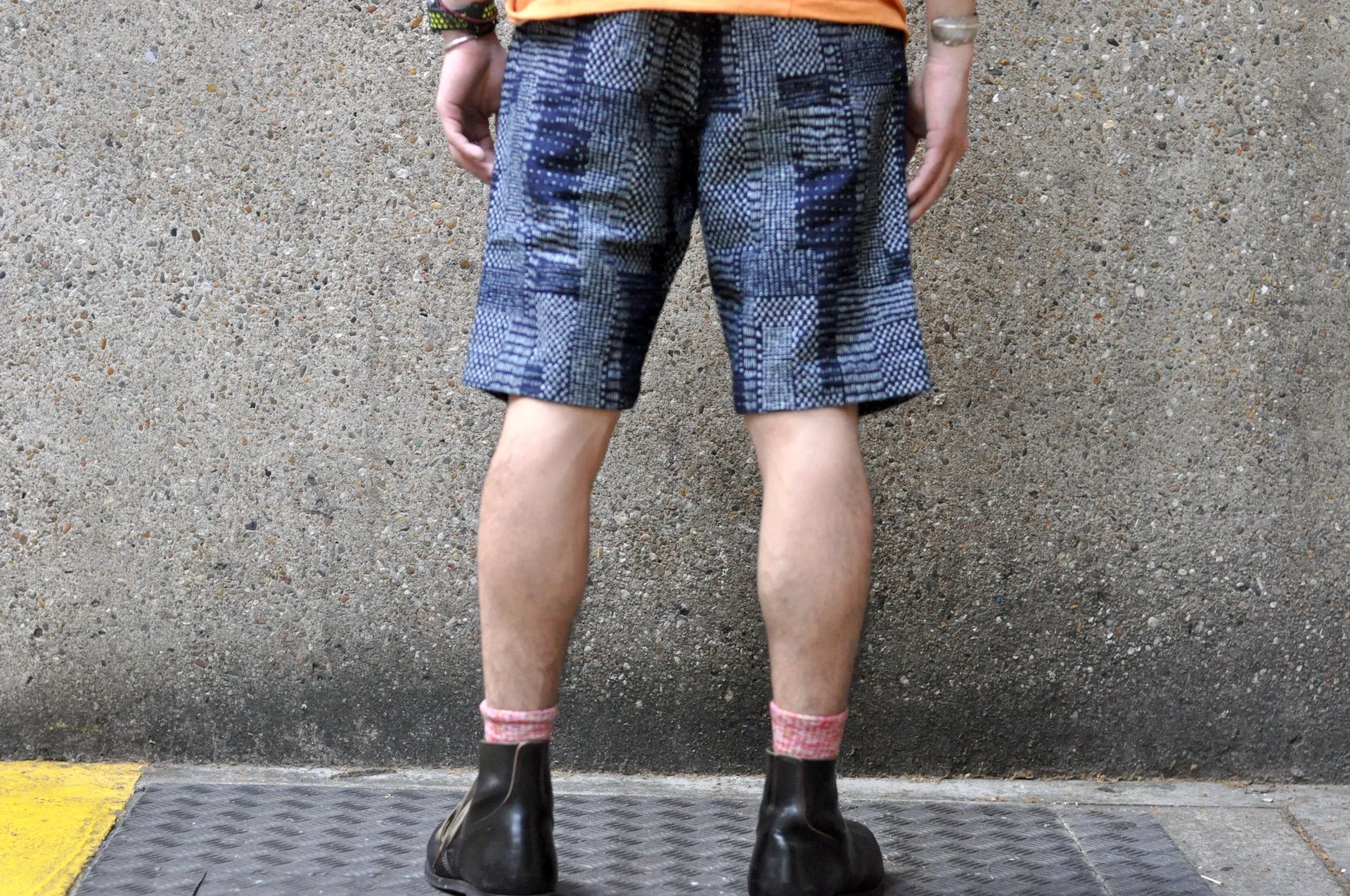 Japan Blue Indigo Dyed Heavyweight "Starry" Sashiko Shorts