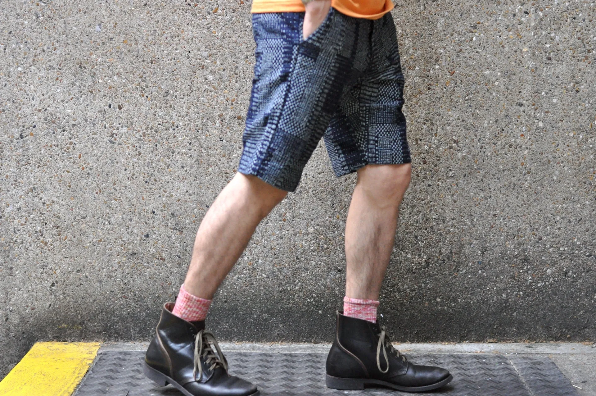 Japan Blue Indigo Dyed Heavyweight "Starry" Sashiko Shorts