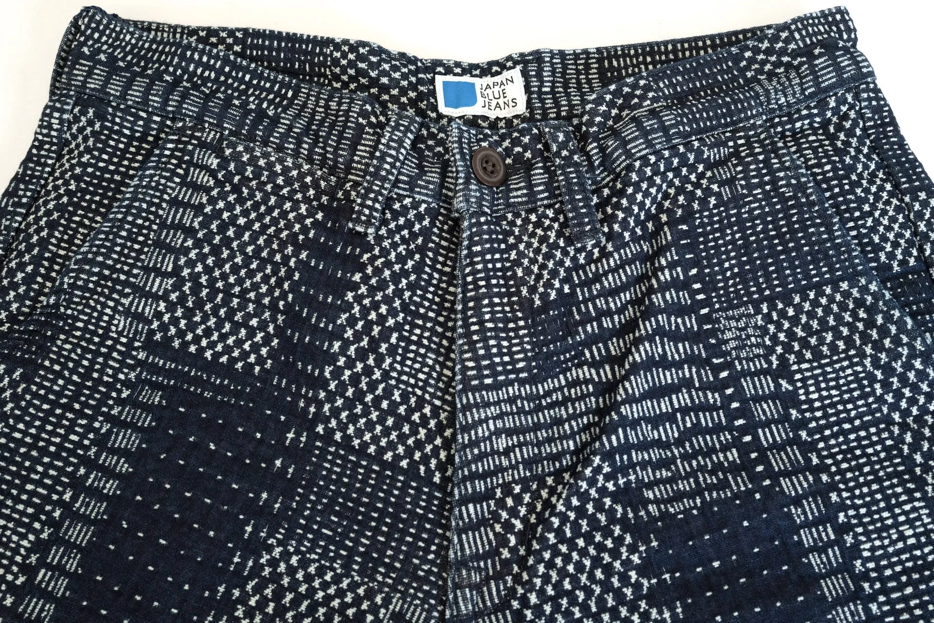 Japan Blue Indigo Dyed Heavyweight "Starry" Sashiko Shorts