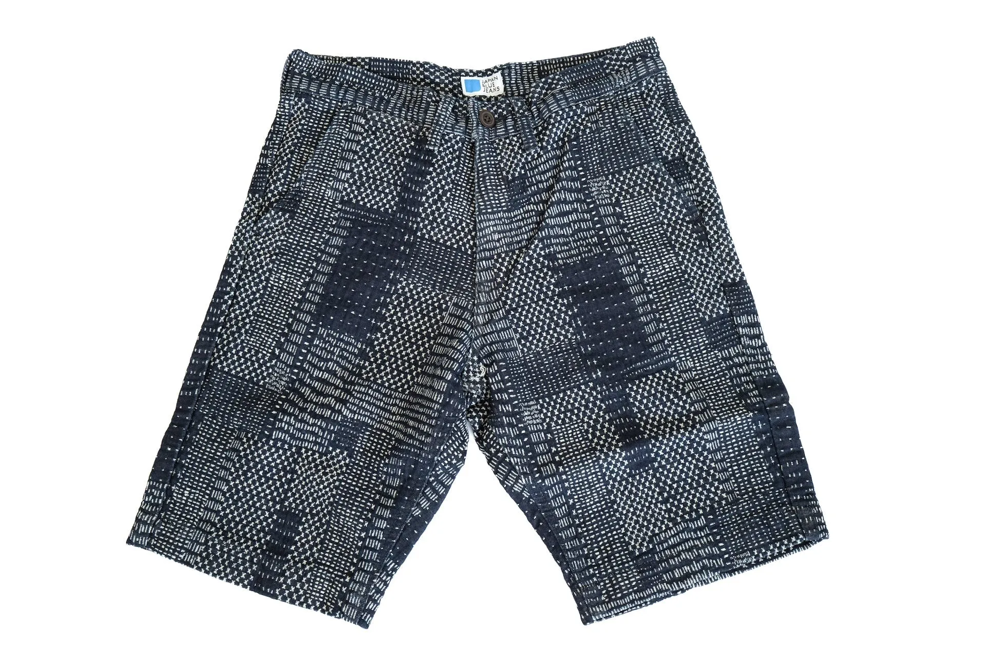 Japan Blue Indigo Dyed Heavyweight "Starry" Sashiko Shorts
