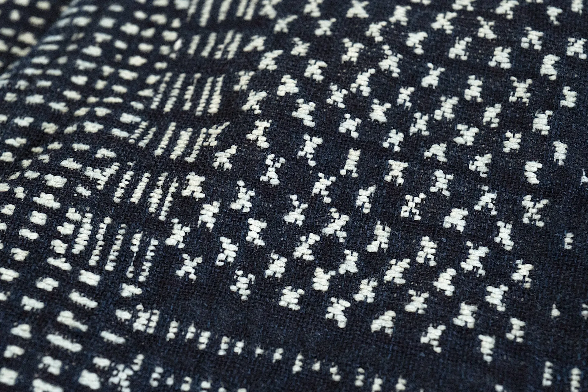 Japan Blue Indigo Dyed Heavyweight "Starry" Sashiko Shorts