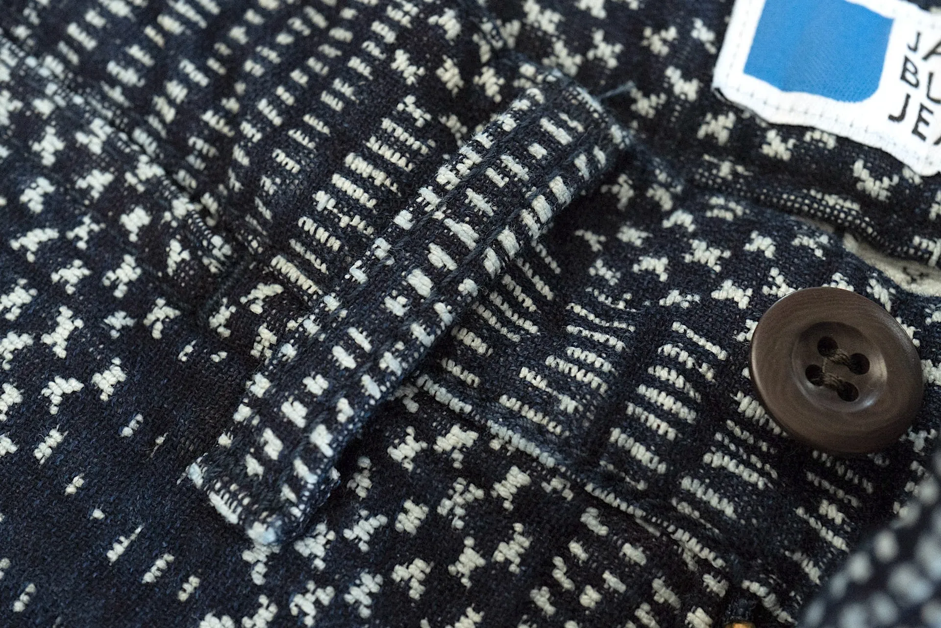 Japan Blue Indigo Dyed Heavyweight "Starry" Sashiko Shorts
