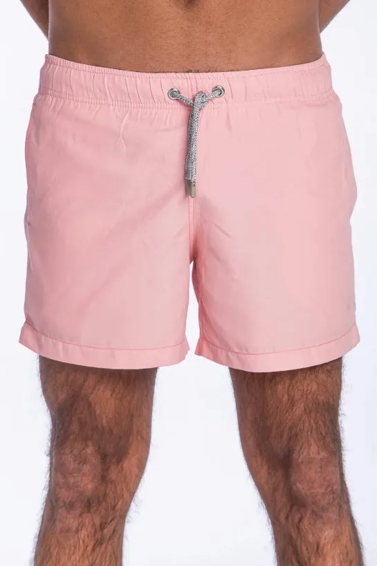 JAY X KAI - Solid Pink Swim Shorts
