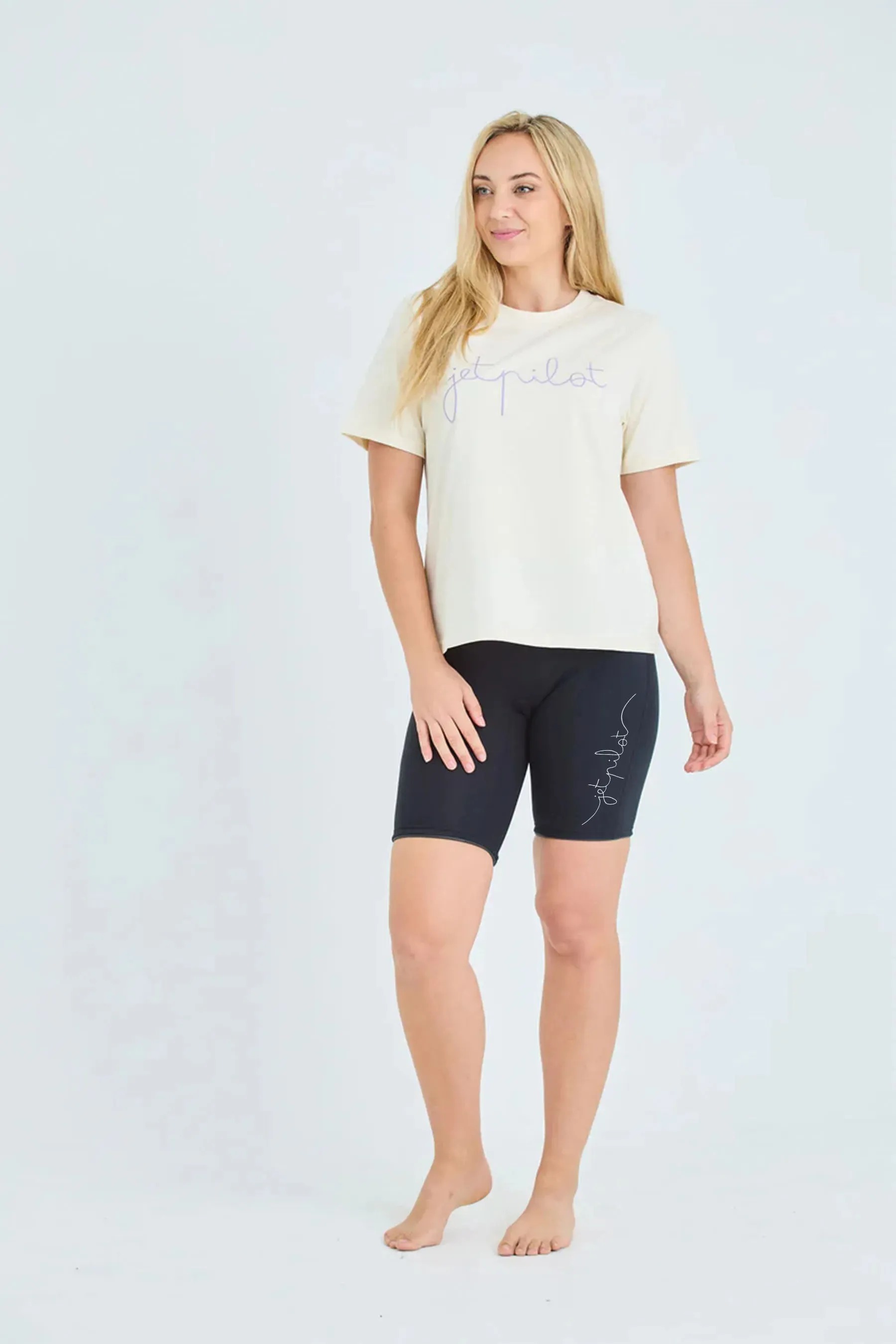 Jetpilot Pacer Ladies 5" Neo Shorts - Black