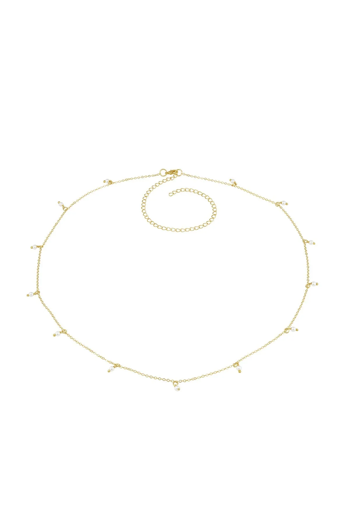 JEWELRY - Alina Pearl Belly Chain • Gold