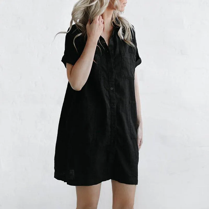 Jomarie™ - Relaxed Shirt Dress
