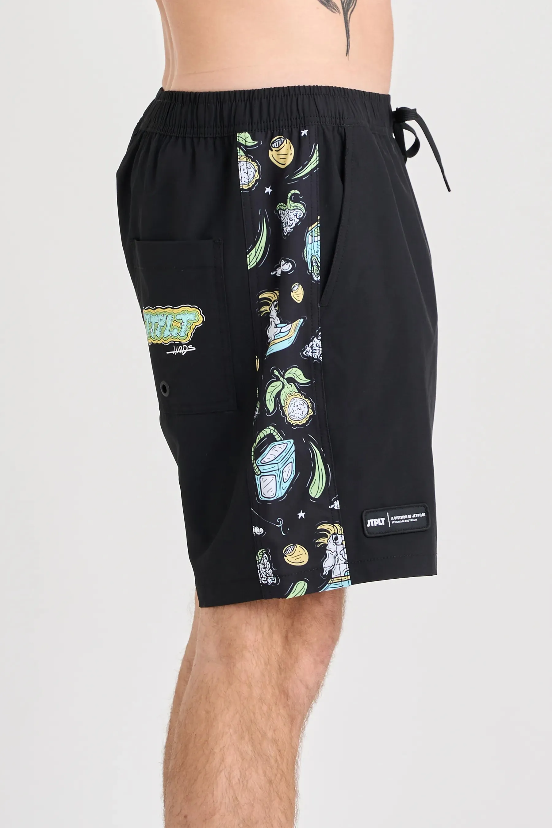 JTPLT x Tom Hadley - Boardshorts - Black