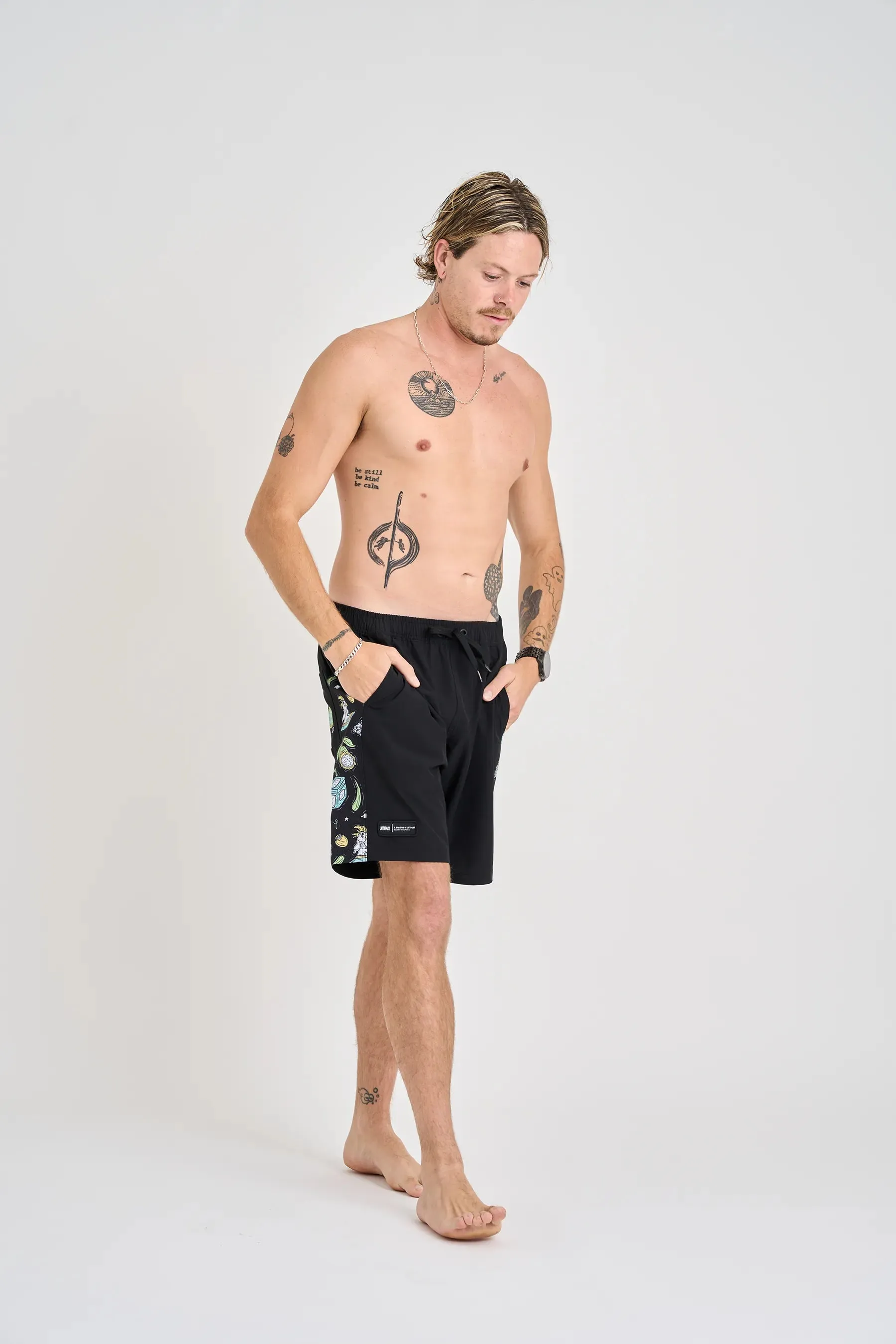 JTPLT x Tom Hadley - Boardshorts - Black