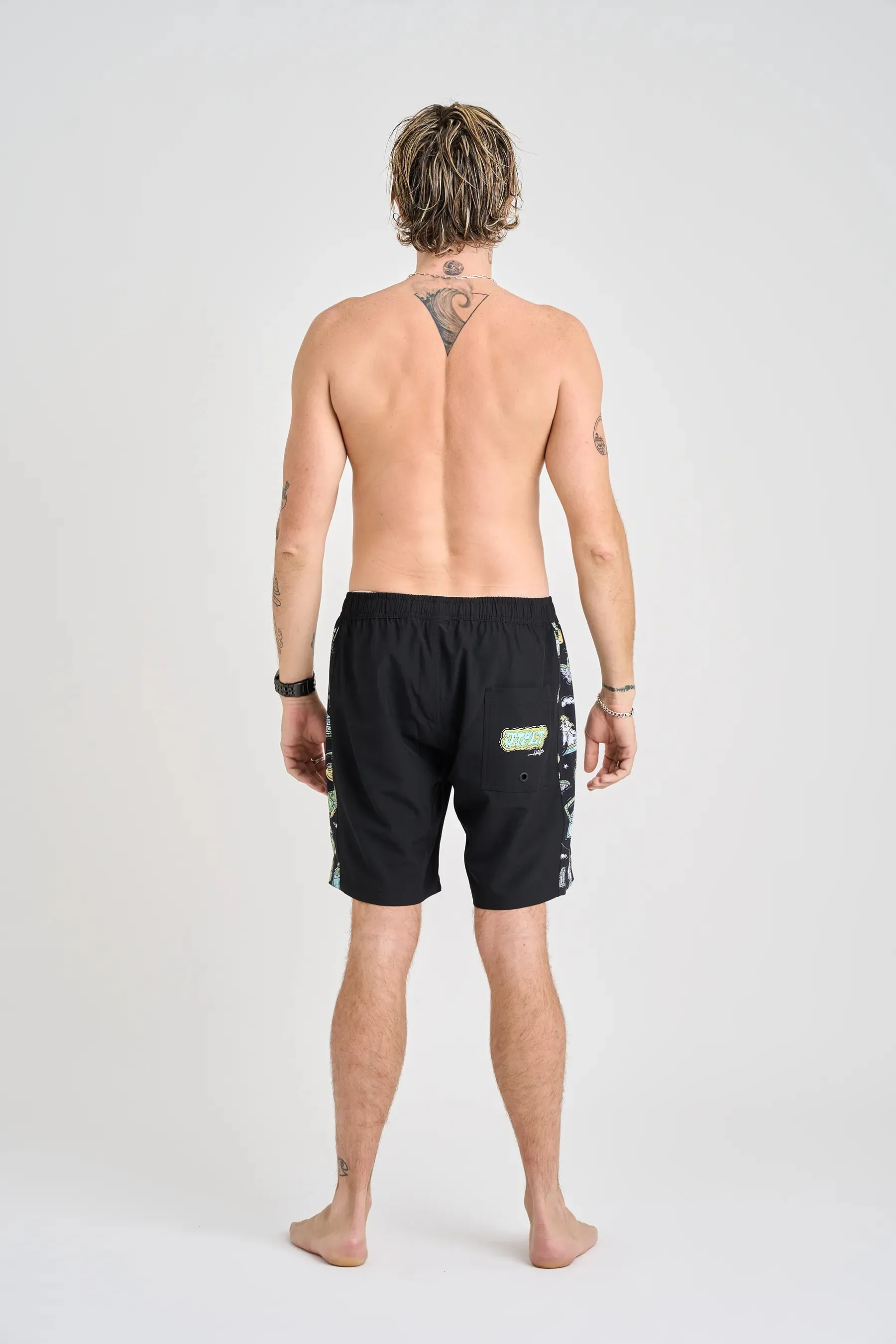 JTPLT x Tom Hadley - Boardshorts - Black