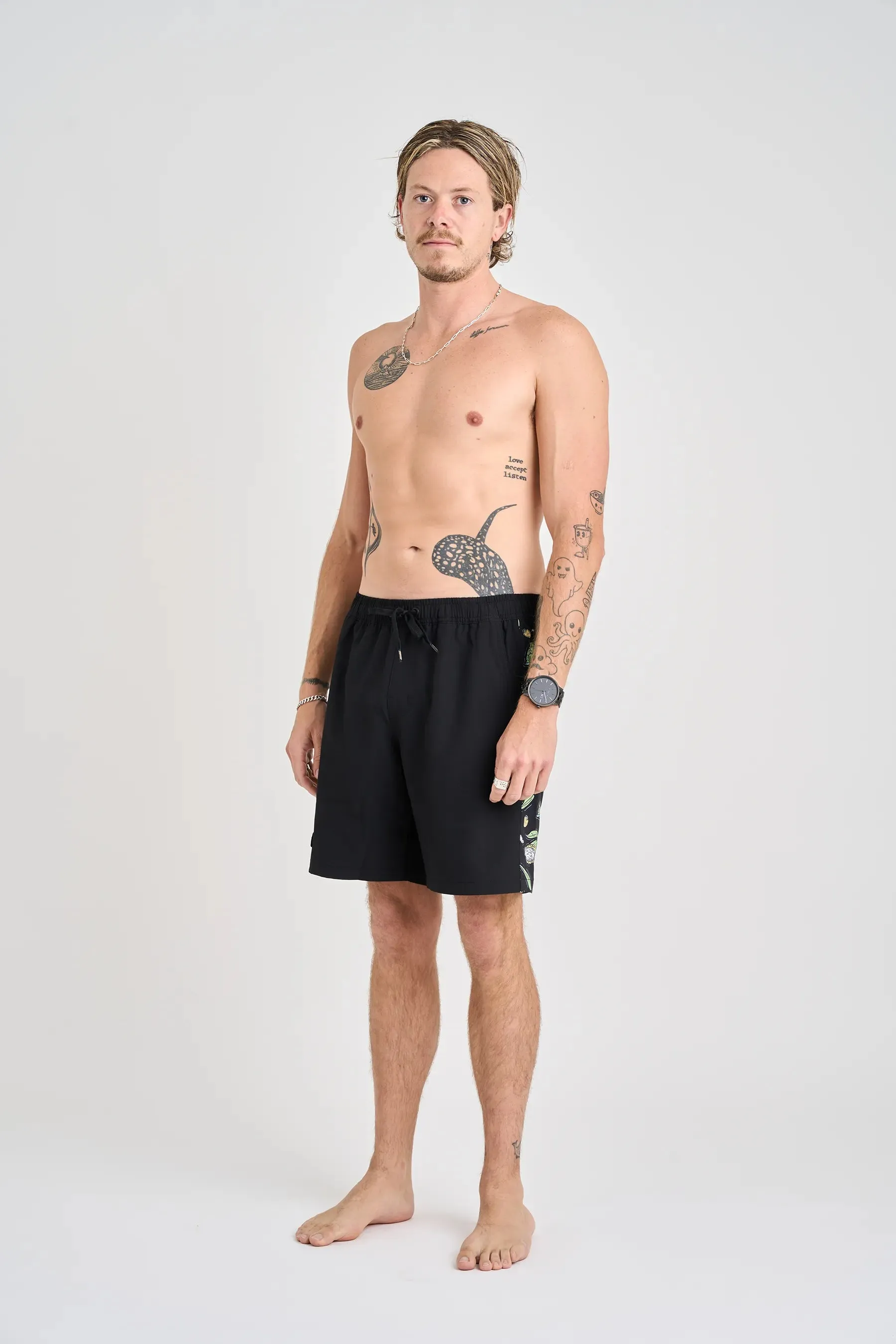 JTPLT x Tom Hadley - Boardshorts - Black