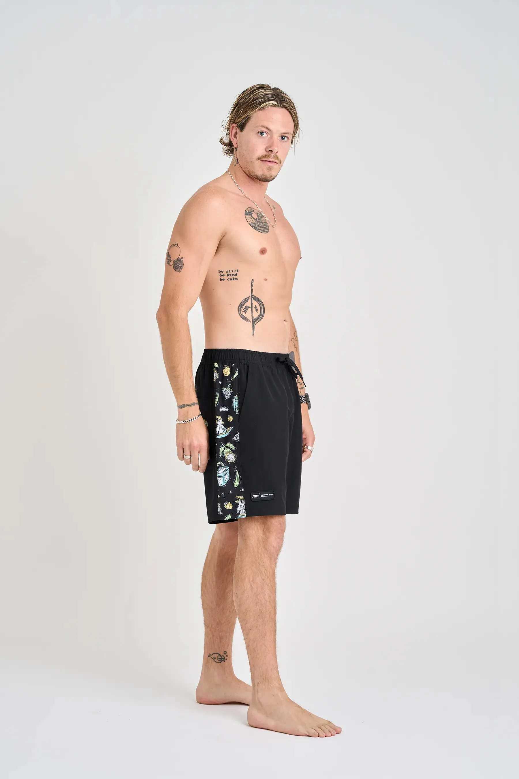 JTPLT x Tom Hadley - Boardshorts - Black