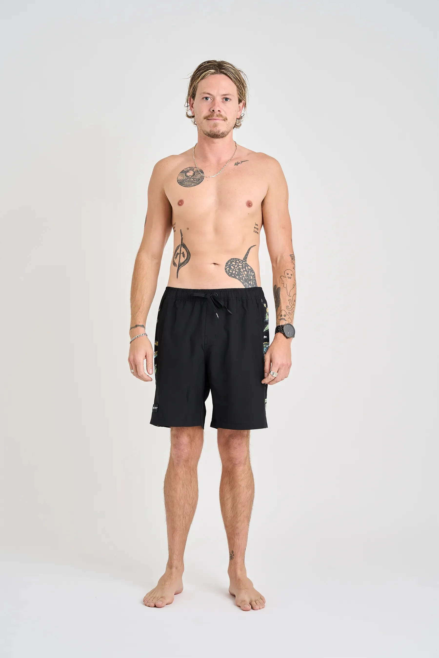JTPLT x Tom Hadley - Boardshorts - Black