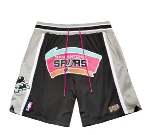JUST DON SAN ANTONIO SPURS 90'S SHORTS