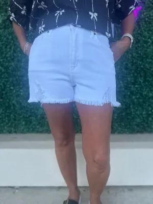 KanCan White Shorts