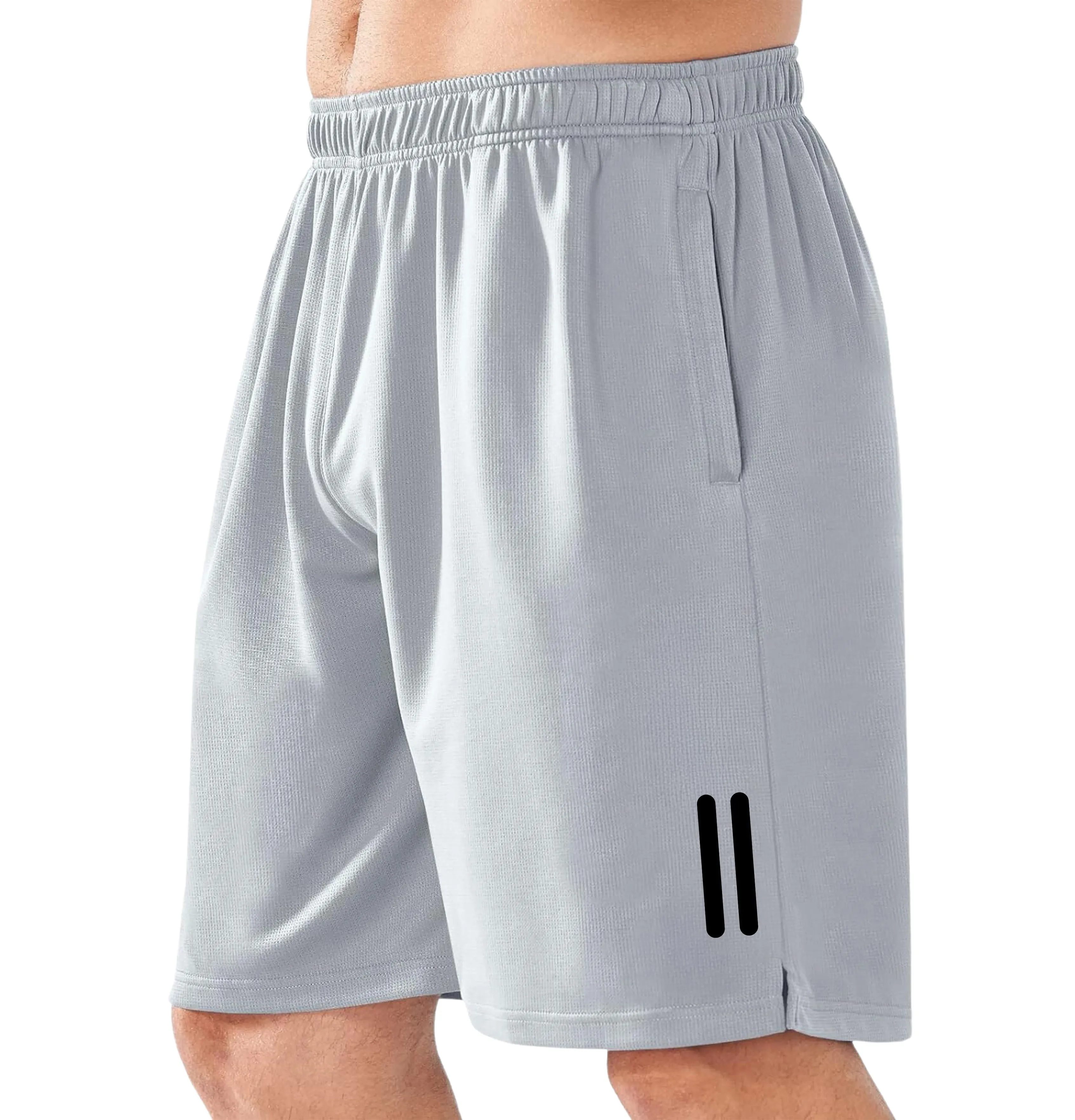 Kart Black Men's Active Wear Lycra Polyester Shorts | Dbl Line