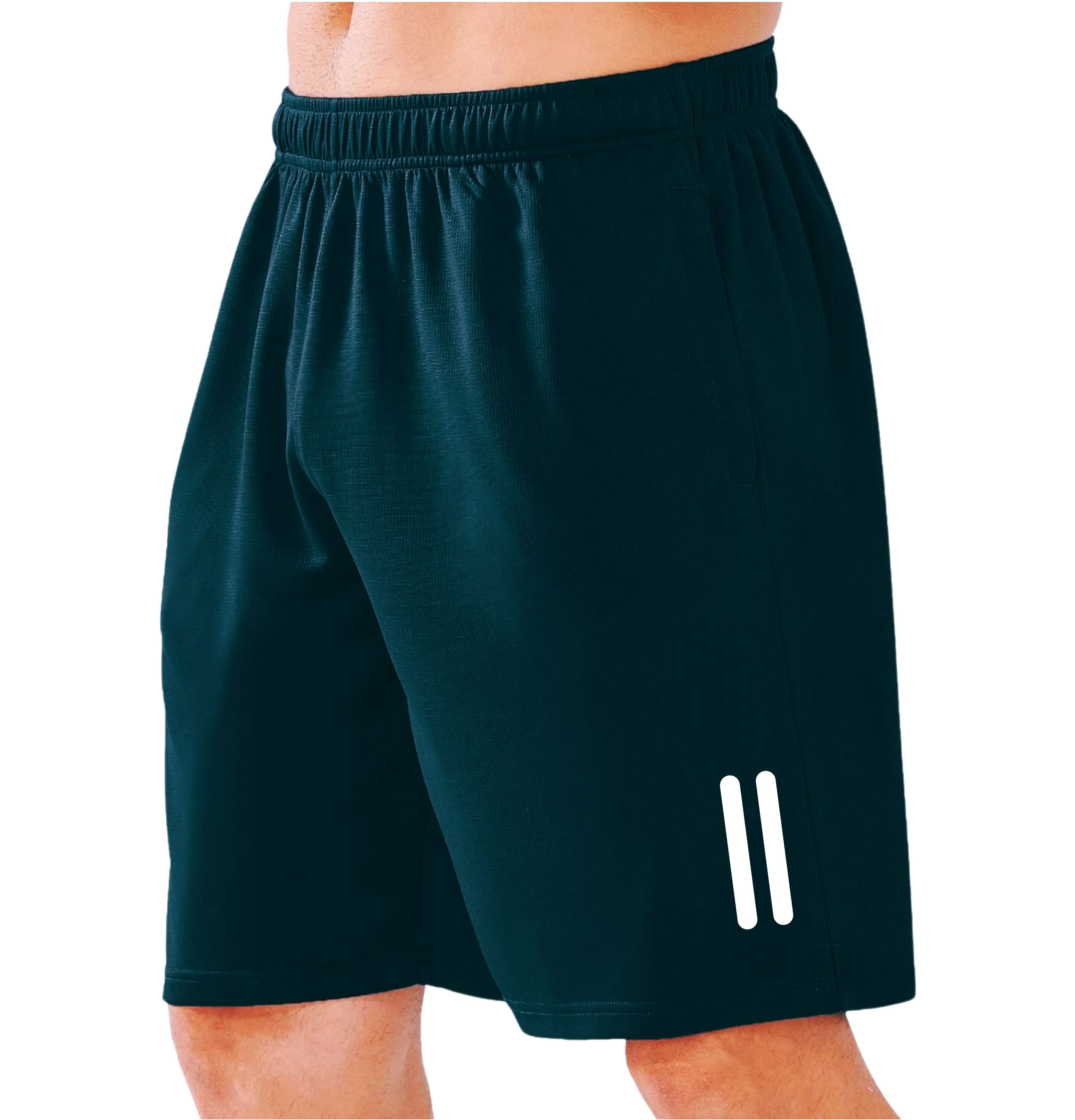 Kart Black Men's Active Wear Lycra Polyester Shorts | Dbl Line