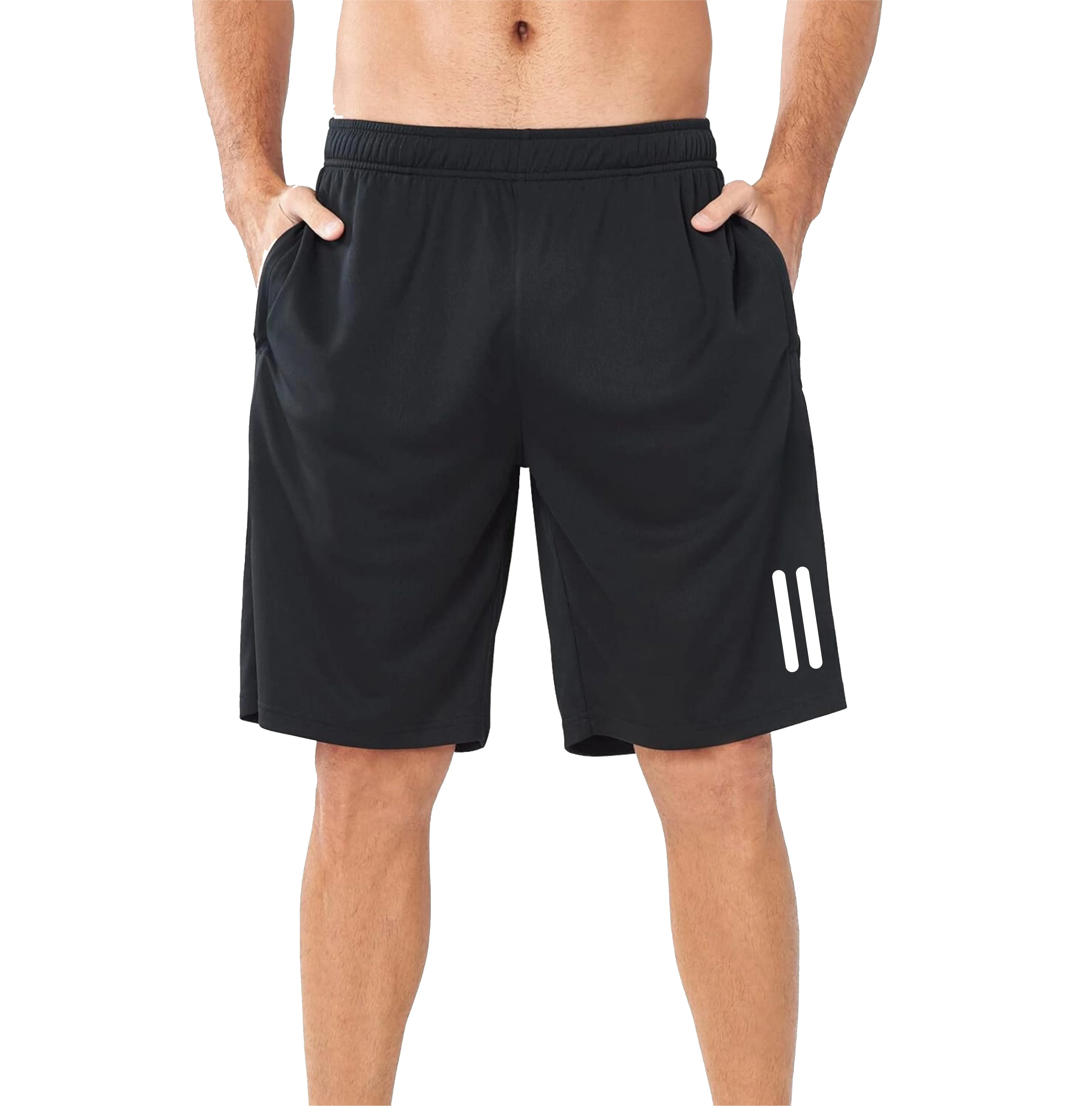 Kart Black Men's Active Wear Lycra Polyester Shorts | Dbl Line