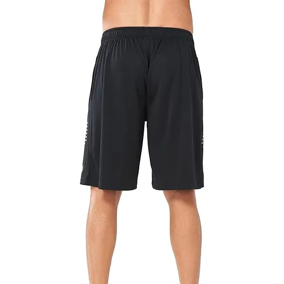 Kart Black Men's Active Wear Lycra Polyester Shorts | Dbl Line