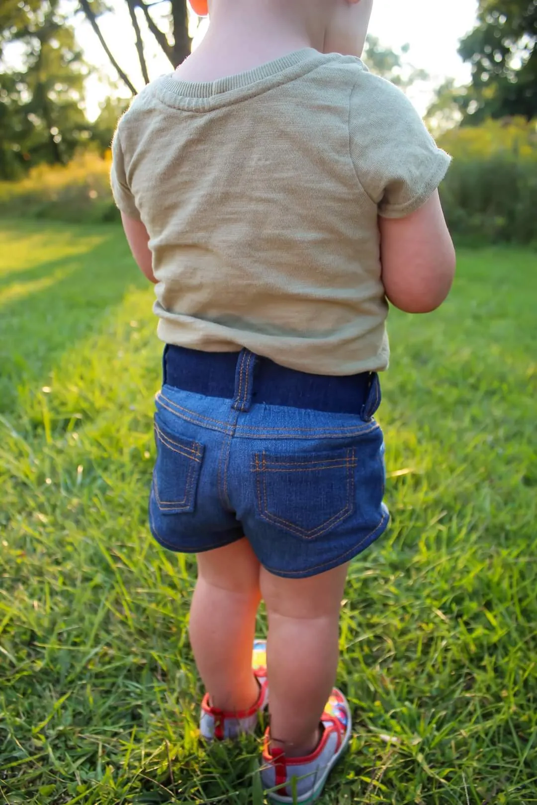 Kid's Bum Shorts Sewing Pattern