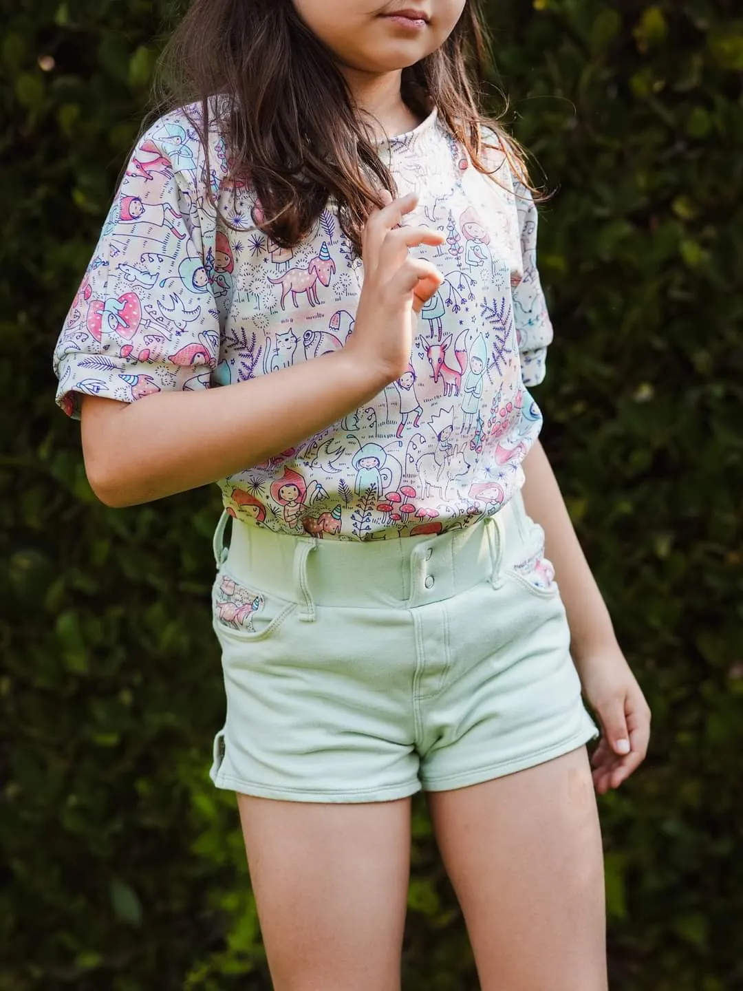 Kid's Bum Shorts Sewing Pattern