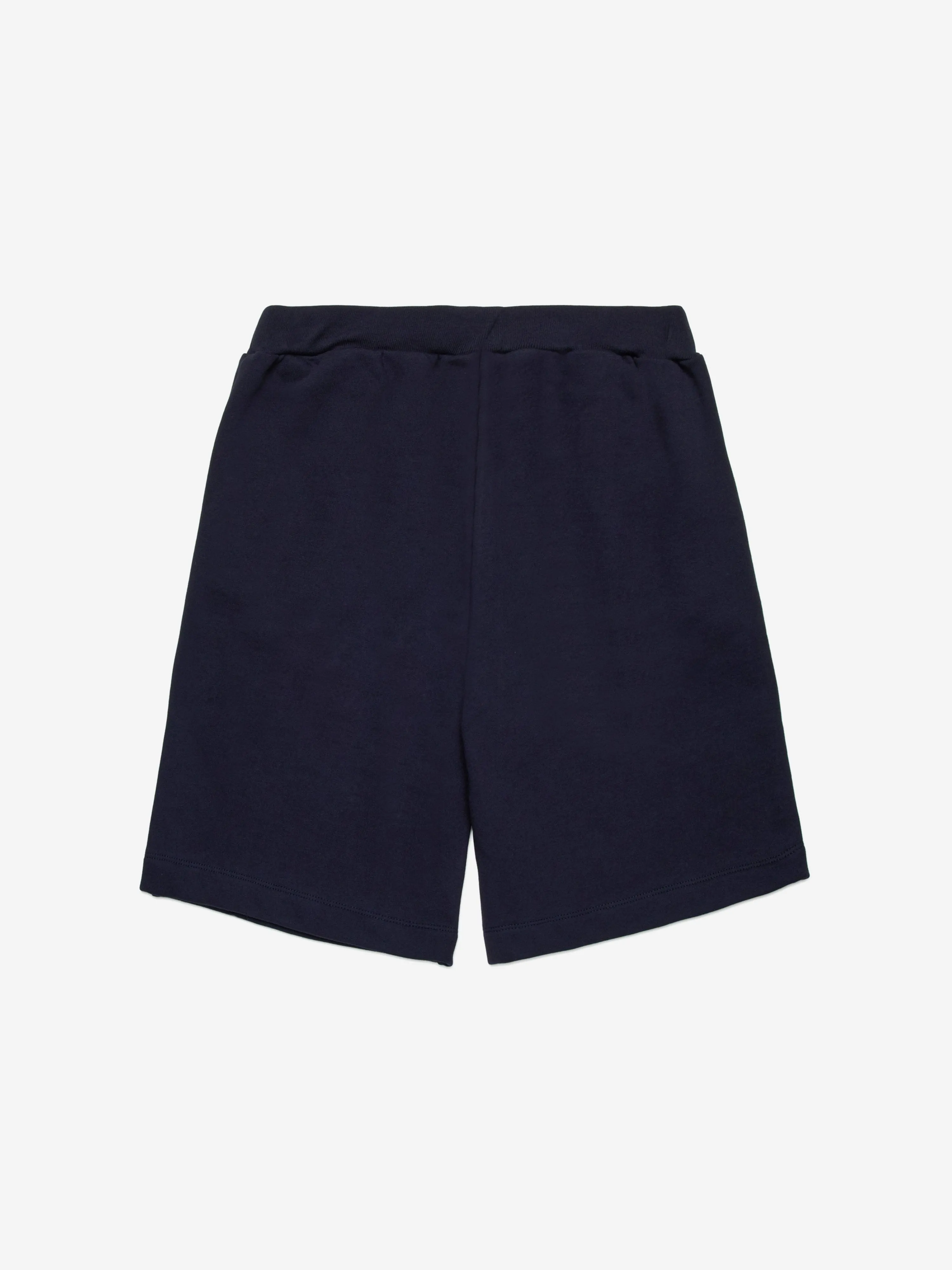 Kids Zigzag Logo Shorts in Navy