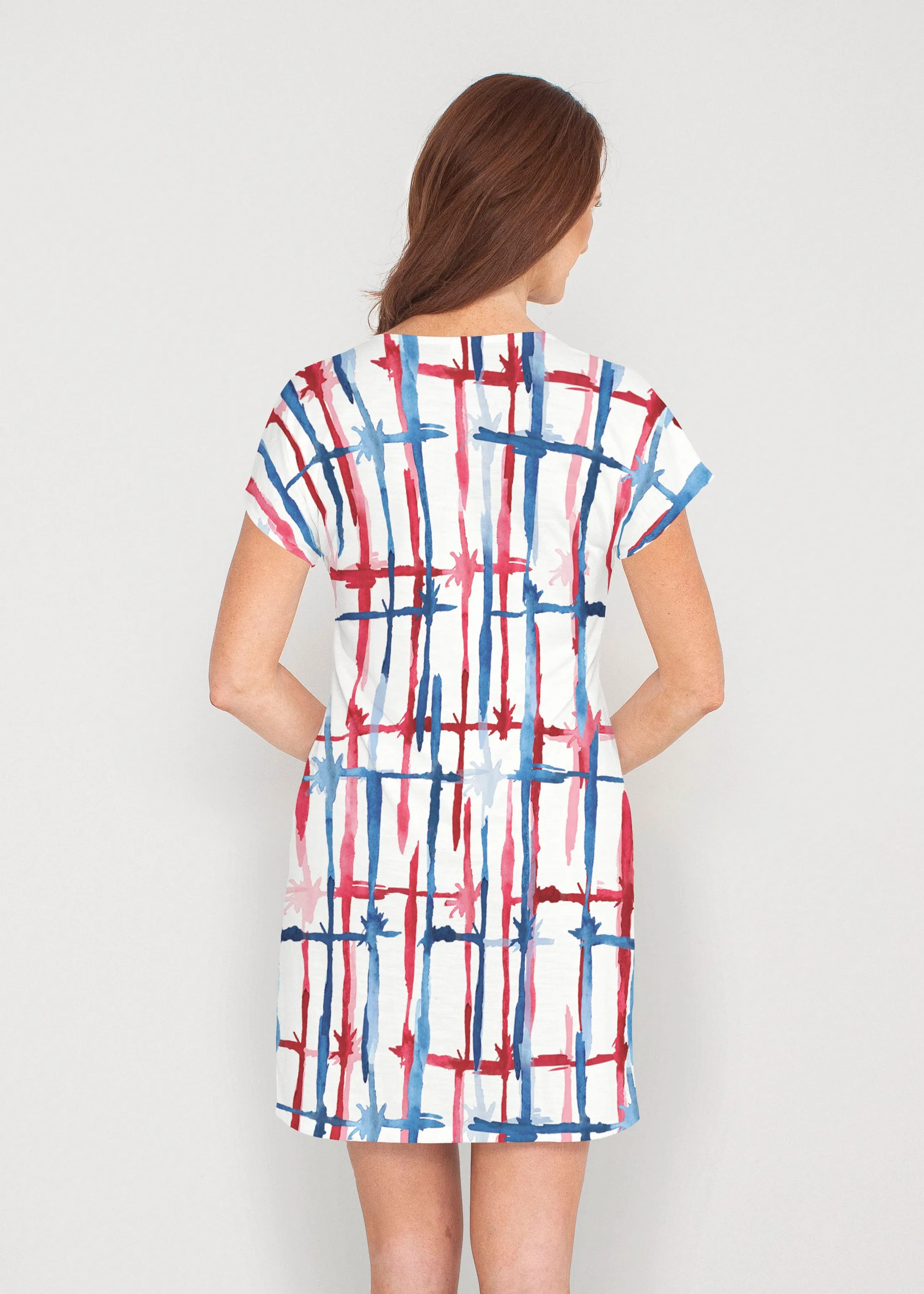 Knotted Fourth (8004) ~ Lucy Tee Dress