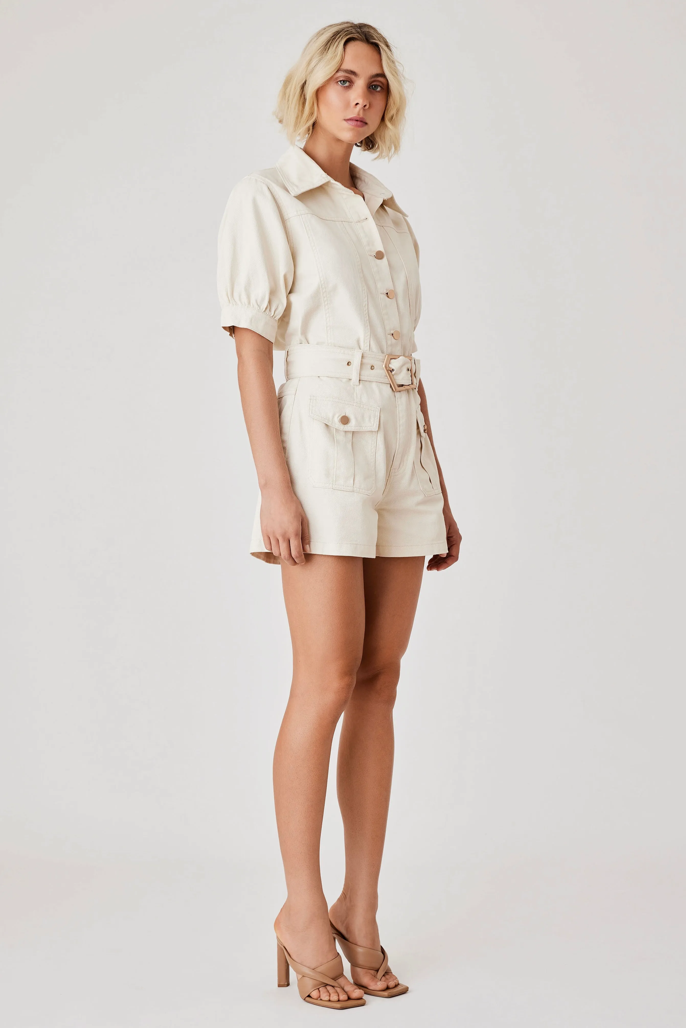 Kokomo Ivory Denim Shirt