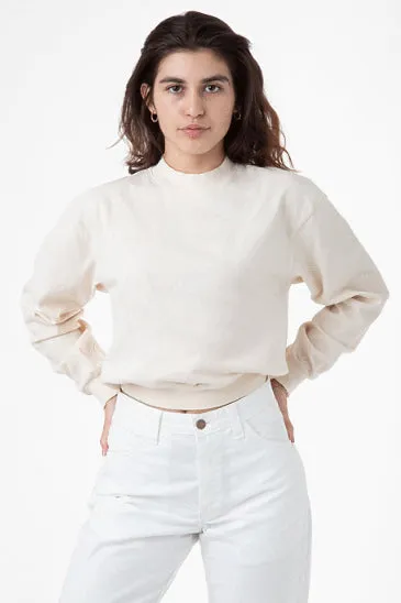 LA Apparel Long Sleeve Crop Mock Neck