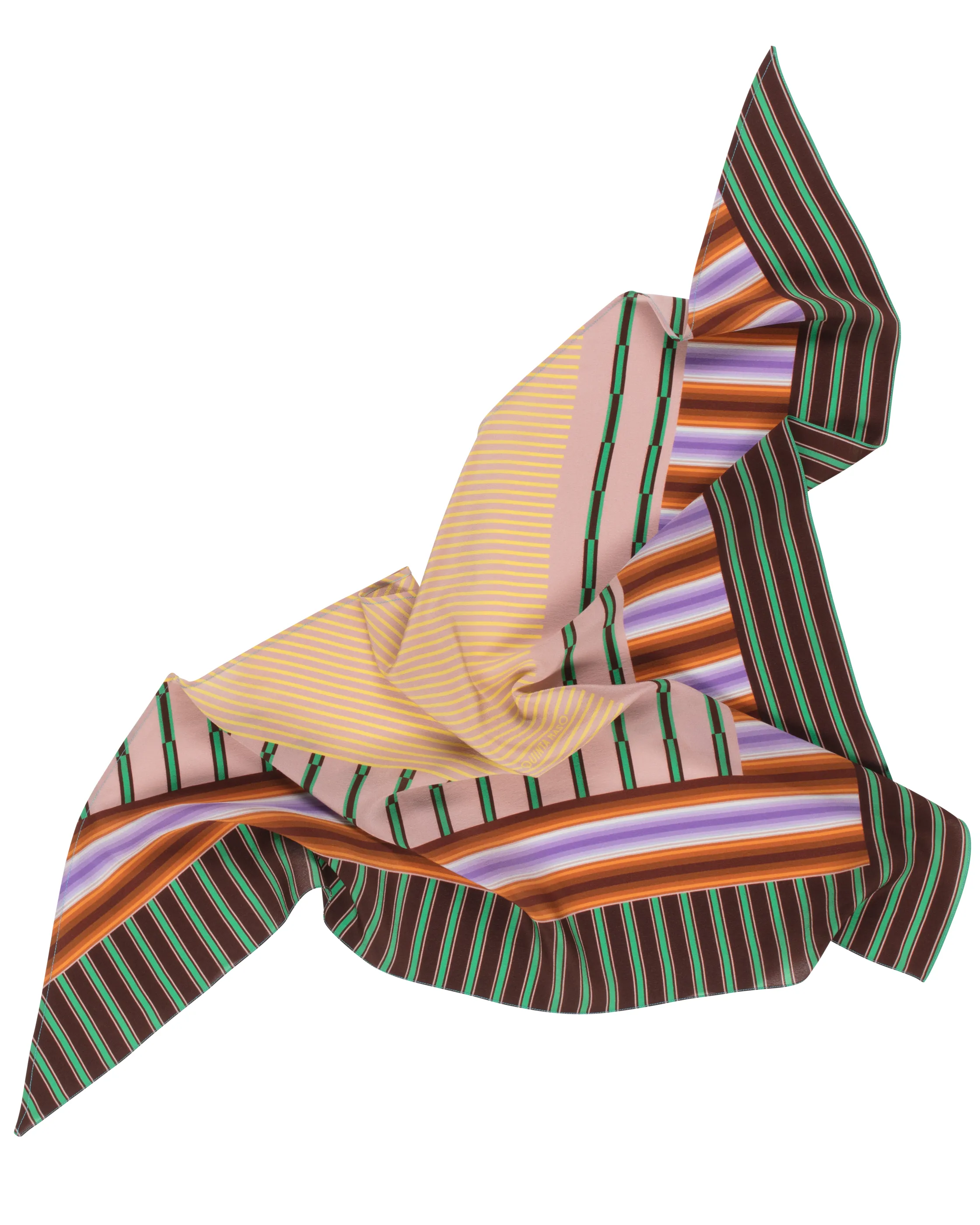 La Linea Triangle Silk Scarf